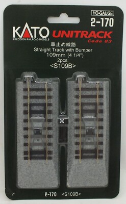 KATO Unitrack - 109 mm Stoßgleis - 2-170 - Spur HO
