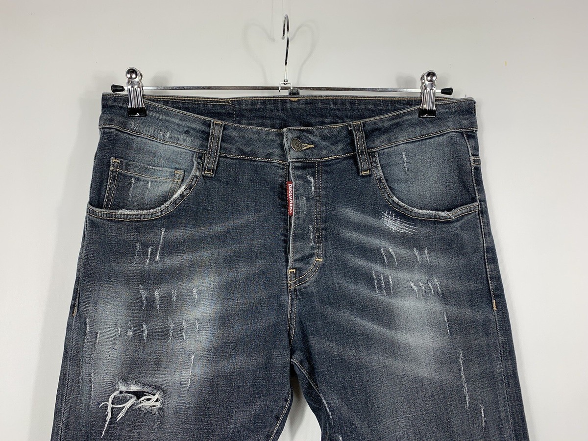 Dsquared2 Skinny Dan Jeans Denim Grey Size 50 Distressed | eBay Dsquared2 Skinny Dan Jeans Denim Grey Size 50 Distressed | eBay