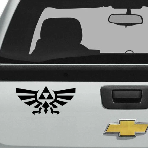 Legend of Zelda Triforce Royal Crest for Macbook Laptop Car Vinyl Decal Sticker - Image 3 of 4
