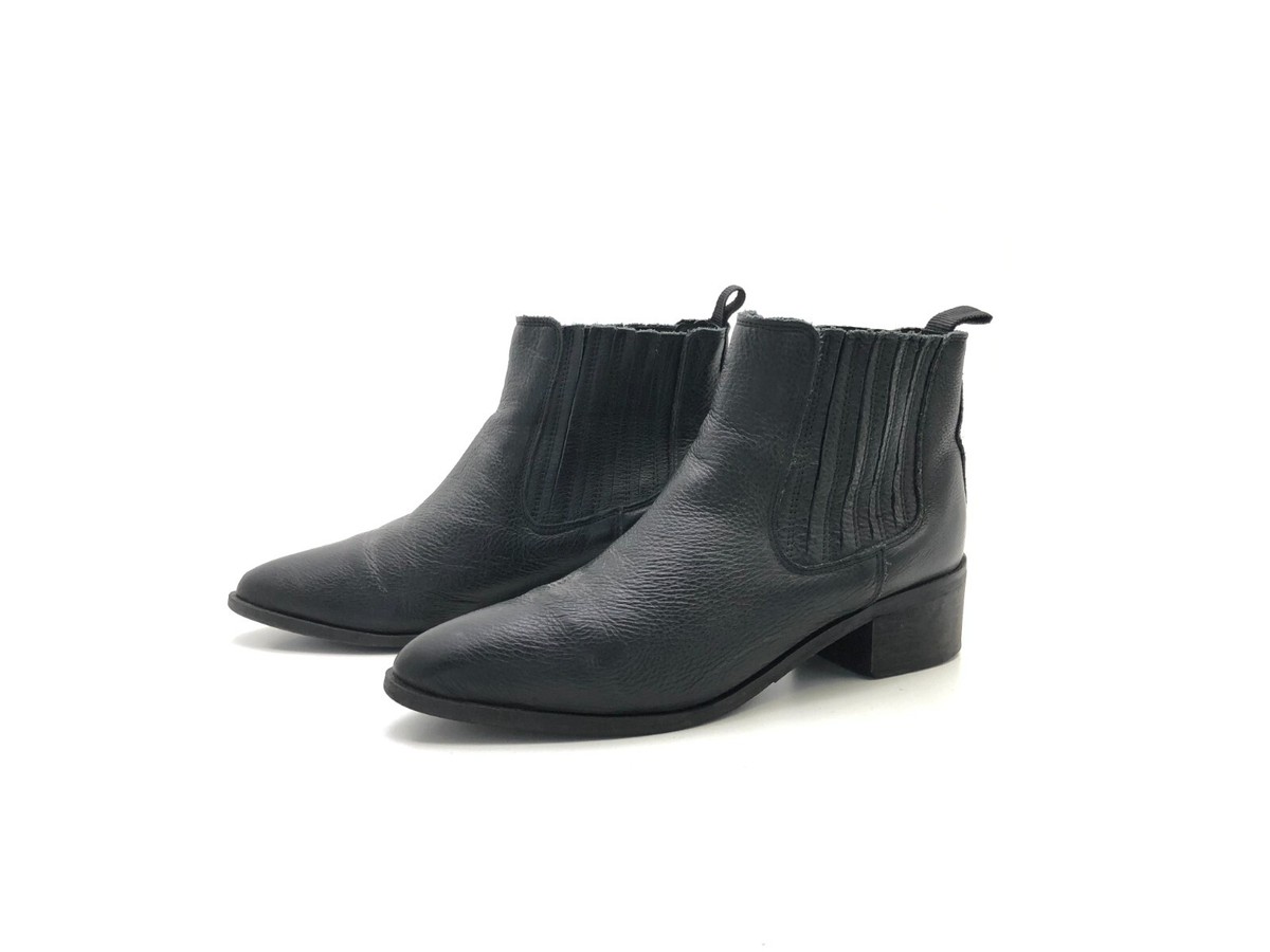 Selected Femme Damen Stiefel Stiefelette Ankle Boots Schwarz Gr