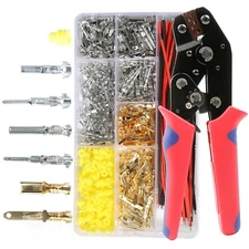 Car Electrical Wire Terminal Pin Automotive Connector Plug Removal Crimper