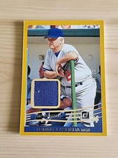 2024 Panini Donruss Tommy Lasorda Retro 1984 Materials Jersey #13 Dodgers #/10