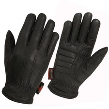 Hugger Women's Lined Motorcycle Driving Gloves Riding Full Finger Padded Palm