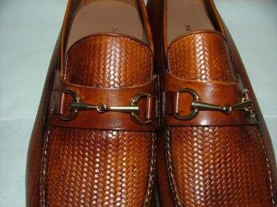 NEW WOT MEZLAN LOAFERS SHOES SIZE 13 M LEATHER BROWN MADE IN  display picture 1