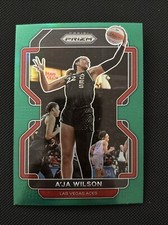 2022 Panini Prizm WNBA - A'ja Wilson Green Prizm #39