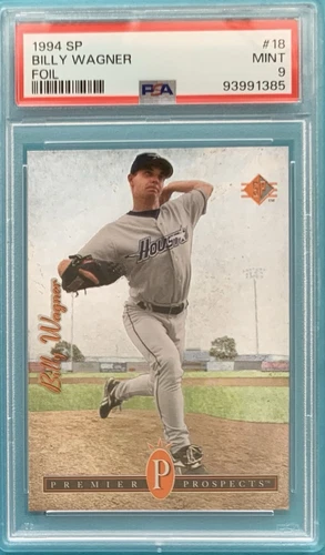 1994 Upper Deck SP Foil #18 Billy Wagner PSA 9 MINT Rookie Card HOF