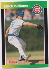 1989 Baseball's Best #60 Mitch Williams Chicago Cubs