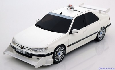 Peugeot TAXI ミニカー ホワイト Buy OttOmobile Peugeot 406 Taxi 1998 Echelle 1:12 Voiture