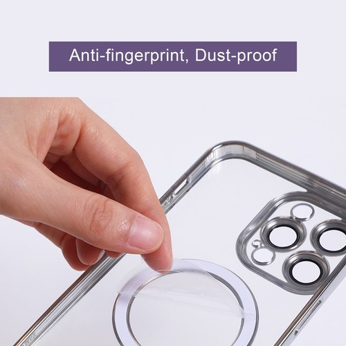 For iPhone 16-Pro-Max Shockproof Magnetic Silicone Cover-Protector Screen Case - Picture 56 of 166