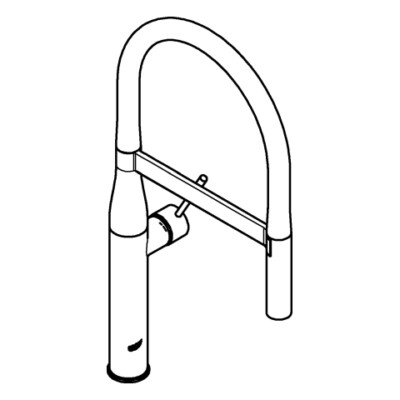 GROHE  sink mixer Essence 30503 30503KF0 phantom black