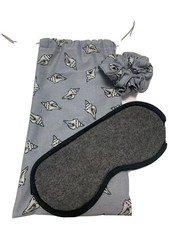 Sleep mask eye mask Cashmere Gift Set Moms Day Gift Grey Black new custom made
