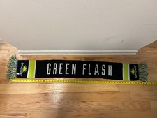 Green Flash Brewing Company Scarf 50"x7.5" With Fringes