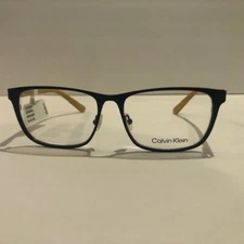 Calvin Klein CK 19302 G Satin Navy Eyeglass Frames 54-15-140