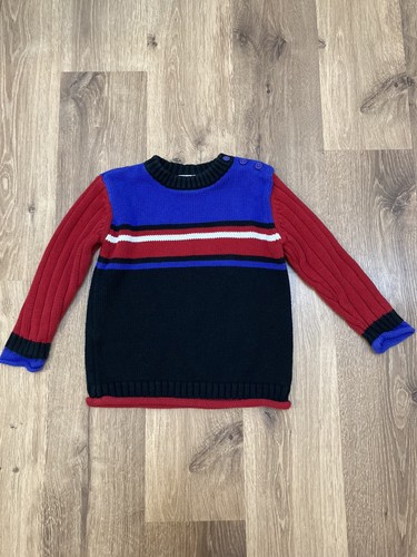 Hanna Andersson Multi stripe sweater Size 100 (4) Vintage
