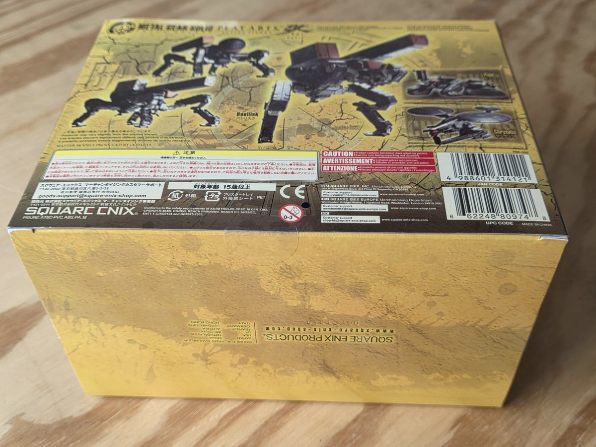 Metal Gear Solid Peace Walker Basilisk Play Arts Kai Vol 2 NIB