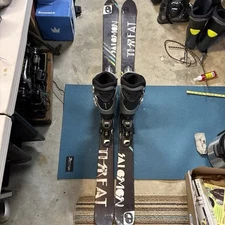 Salomon Threat Skis 161cm+ Rossignol Ski Boots 27.5 