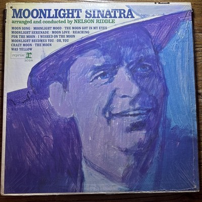 Frank Sinatra, Moonlight Sinatra, 1966 1st Reprise Mono, F-1018, VG+/VG+