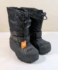 Columbia Kids Snow Boots Youth 11 Waterproof 400g Insulated Winter Black