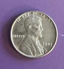 1943 Lincoln Wheat Small Cent Steel Coin BN Circulated US One Cent Uncertified