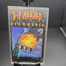 DEF LEPPARD - PYROMANIA CASSETTE TAPE LIKE NEW OOP