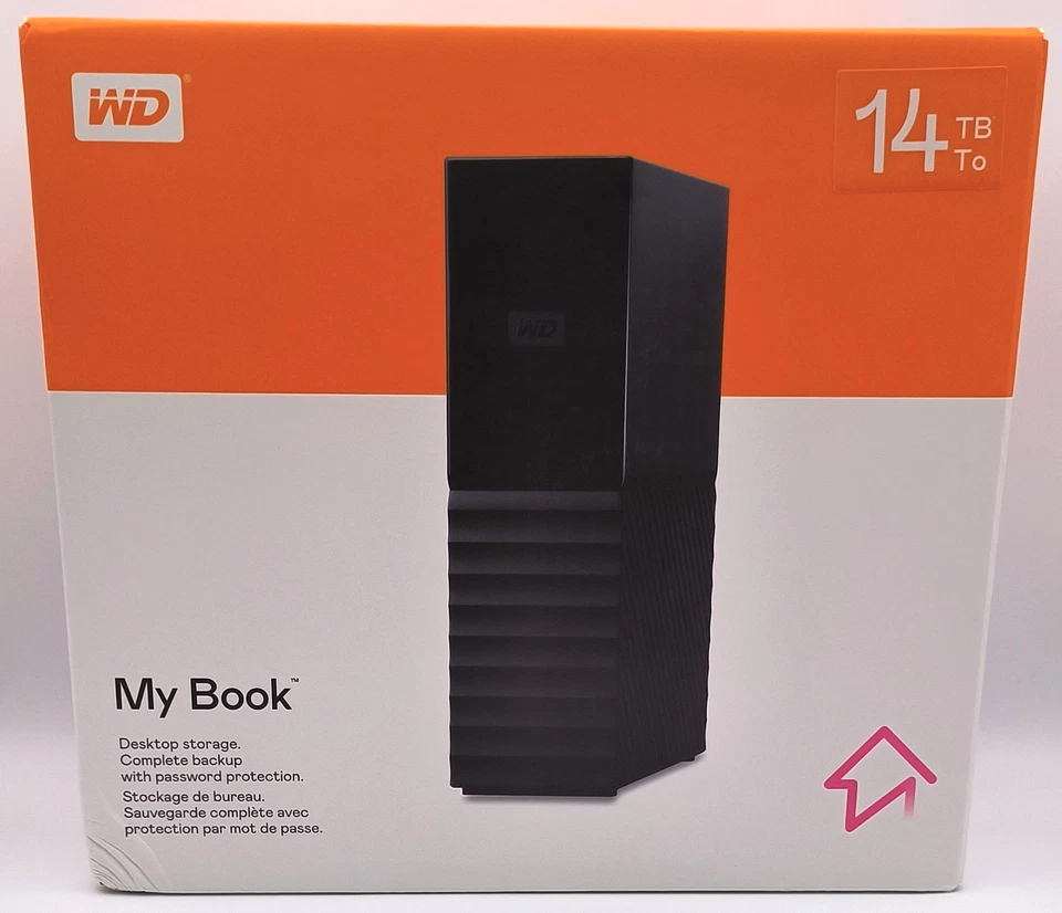 NEW WD MYBOOK EXTERNAL HARD DRIVE ENCLOSURE KIT - 3.5" SATA "NO HDD" - FREE SHIP - Image 2 of 2