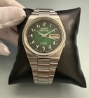 Vintage Seiko 5 Actus Arabic Automatic 21 Jewels Japan Day-Date