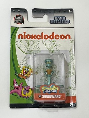Nano Metalfigs Nickelodeon Spongebob Squarepants Squidward NK4 NEW