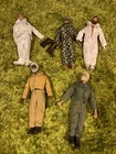 New Listing5 Cotswold/Hasbro GI Joe 12" Adventure Team Timeless Figures w/Flocked Hair Lot
