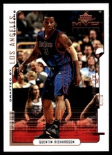 Quentin Richardson 2000-01 Upper Deck MVP #196 Clippers NBA READ FREE SHIPPING