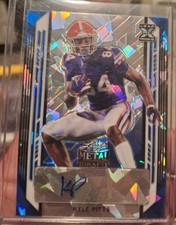 2021 Leaf Metal Draft Kyle Pitts CRACKED ICE AUTO/25