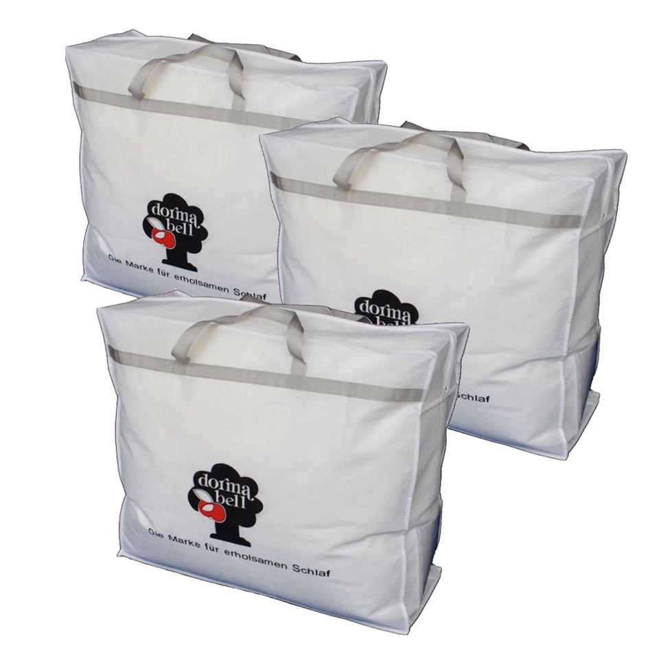 3 Stk Aufbewahrungstasche Bettentasche Bettdecken Decken Kissen Kleidung Tasche - Bild 1 von 1