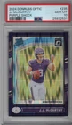 2024 Donruss Optic J.J. McCarthy (Purple Shock) Rated Rookie card #235 (PSA 10)