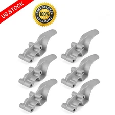  1705775 Easy-Off Cast Aluminum  Offset Tarp Stop Upright Kit - 6 Tarp Stops 