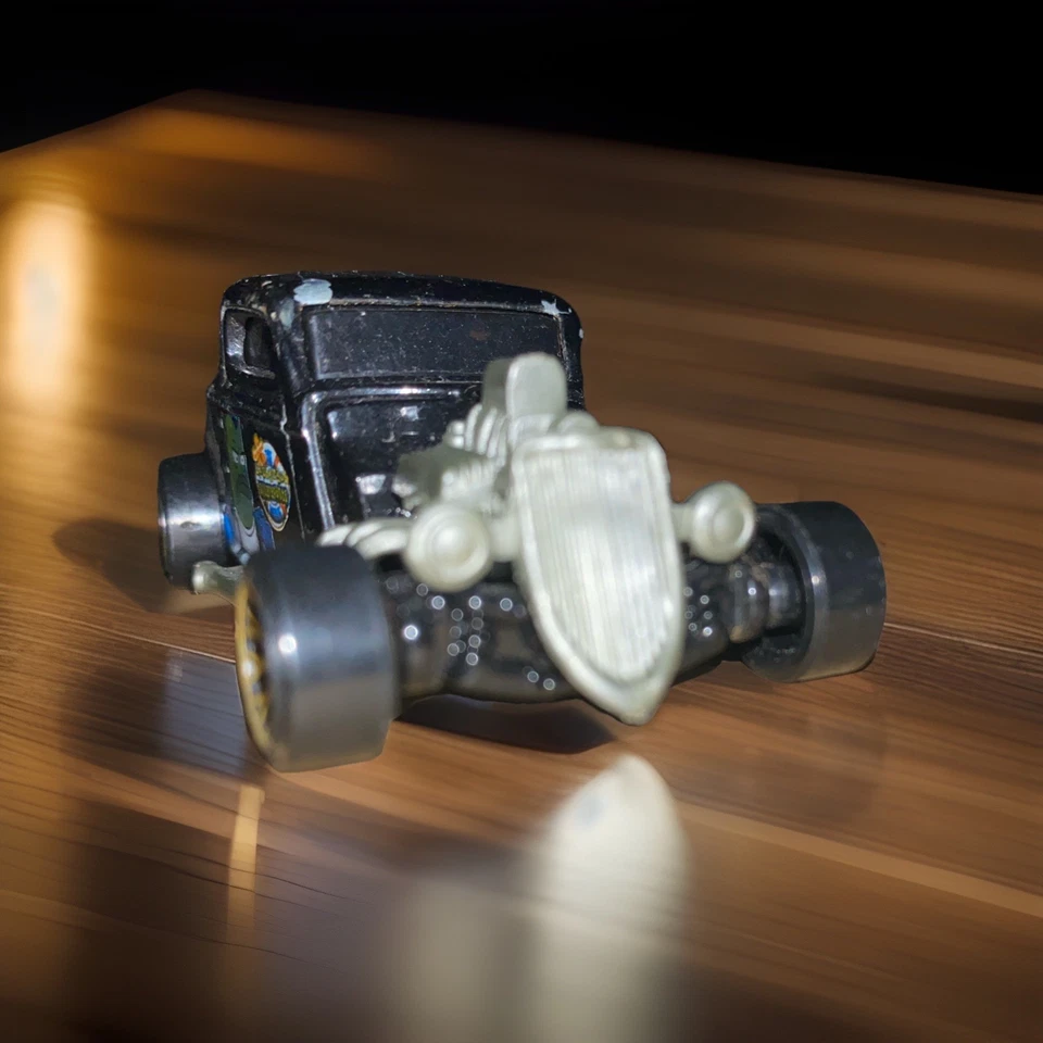 NICE RARE Matchbox Mattel '33 1933 Ford 3 Window Coupe Black - Image 3 of 4