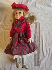 Grande bambola porcellana 45 cm ottime condizioni