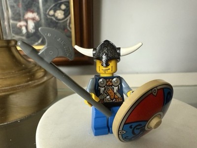 Lego Wikinger Mini Figuren Sammlung Serie Wikingerkrieger 2e Vik009 / 2006