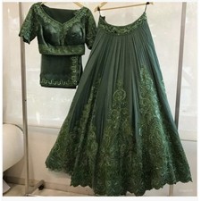 Designer Bollywood Lehenga Choli Indian Pakistani Bridal Wedding Party Ethnic