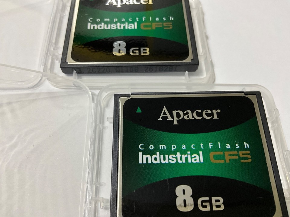 Lot 2pcs 8GB APACER Compactflash memory card for DSLR CF NIKON CANON ...