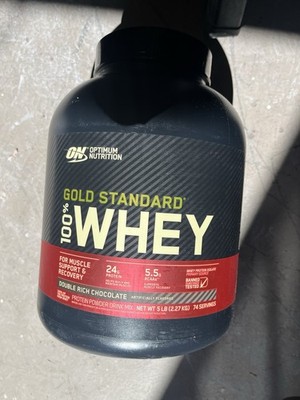 OPTIMUM NUTRITION GOLD STANDARD 100% WHEY  PROTEIN 5LB Muscle Support & Recovery