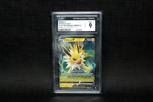 Jolteon V graded CGC 9 for sale on eBay