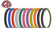 Pneumatico bicicletta colorato AltaLine 26 x 1,95 - City Cavalier - filo perline battistrada urbano.