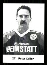 Peter Gailer EC Hedos München 1990-91 Original Signiert + A 255844
