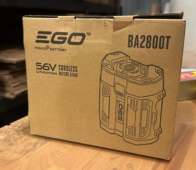 E.G.O New GENUINE EGO BA2800T 56V 5.0AH Battery - Jan 2025 (With Fuel Gauge Power+)