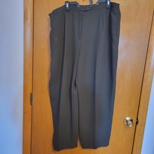 Worthington Woman Black Dress Pants   Straight Leg-Size 24W