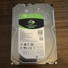 Seagate BarraCuda 8TB 3.5" SATA Internal HDD 5400RPM 256MB ST8000DM004