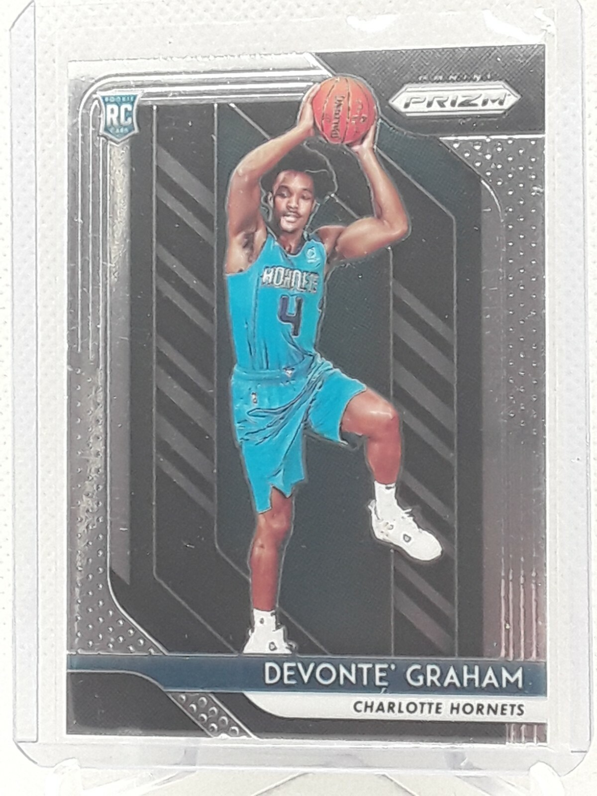 Devonte Graham 2018-19 Panini Prizm NBA Basketball - RC #288 - Charlotte Hornets