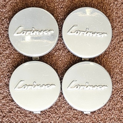 Lorinser Wheels Chrome Custom Wheel Center Cap - Set of four