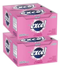 Excel White Sugar-Free Gum Bubblemint 12ct/2 ...