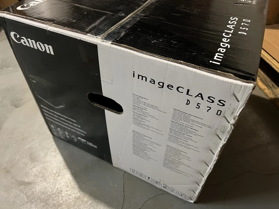 Nueva impresora láser monocromática Canon Image CLASS D570 con escáner y copiadora  Foto 2 de 4