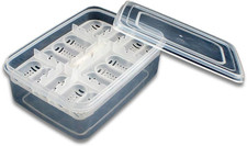 16-Grid Reptile Breeding Box - Professional Plastic Incubator for Gecko, Lizard